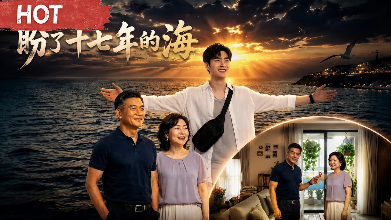 盼了十七年的海