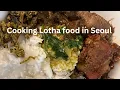 Lagu Vlog in Lotha : Lothas cooking for Tokhü in Seoul, 2025 (Part 2) 인도 사람| 전통 축제 위해 요리하기