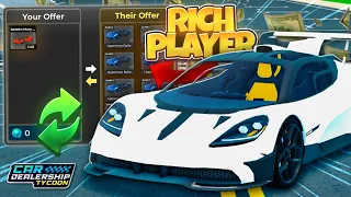 RICH PLAYER Trades Me This For My Gordon Murray T50s In CDT