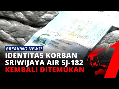 Tim Penyelam Kembali Berhasil Temukan Identitas Korban Sriwijaya Air SJ-182 | tvOne