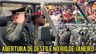 Comemoração 202 anos de Independência do Brasil com Desfile Cívico Militar na Presidente Vargas 🇧🇷