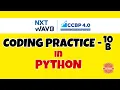 Coding Practice - 10B PYTHON NXTWAVE CCBP Code Solutions By GYM CODER PYTHON CP SERIES
