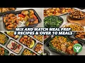 Mix and Match Meal Prep - 5 Recipes and over 10 Meals
