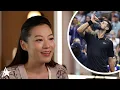 Download Lagu 'KPop Demon Hunters' Star Arden Cho Reacts To Novack Djokovic's 'Soda Pop' Dance At U.S. Open