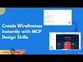 Create Wireframes Instantly with MCP Design Skills using Claude Code MockFlow WireframePro