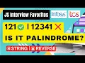 Day 8 JS Interview problem 90 Developers Fail This Palindrome Question