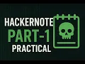HACKER NOTE PRACTICAL PART - 1 TRYHACKME CTF CRIFOXUL