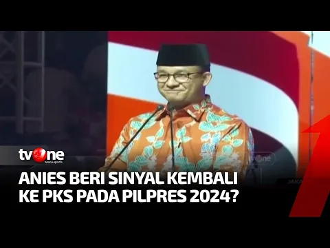 Lempar Pantun di Milad PKS, Anies Beri Sinyal?