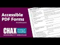 Accessible Forms class August 23rd