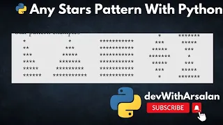Right sided pascal s triangle pattern of STARS with Python Create a Python project