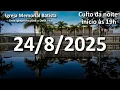 Download Lagu Culto da Noite 24/8/2025 - 19h (horário de Brasília)