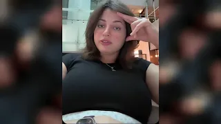 مني فاروق تيك توك لايف ترد على المتابعين ب جراءة من دبي همه ايه دول اللى كبرتهم 