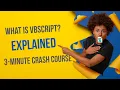 What is VBScript VBScript Explained in 3 Minutes For BEGINNERS