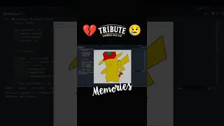 Pikachu Character drawn in Python Turtle Library