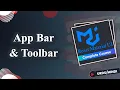 AppBar and Toolbar in Material UI Material UI in Hindi