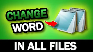 Change One Word In Multiple Text Files With This Trick