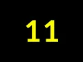 11 Seconds Countdown Timer With Sound Effect