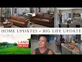 Home updates Finally got a New couch Life update