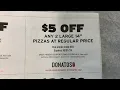 Donatos Coupons - valid until 2024