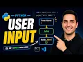 PYTHON SECRET Get User Input in 5 Minutes Stop Writing Boring Code