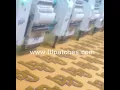 make chenille letter patches faire des patchs de lettres en chenille parches de chenilla con