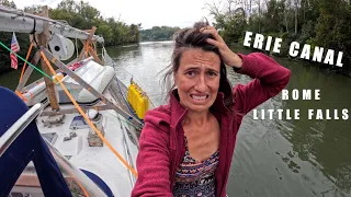 We hit a tree on the Erie Canal [E285]