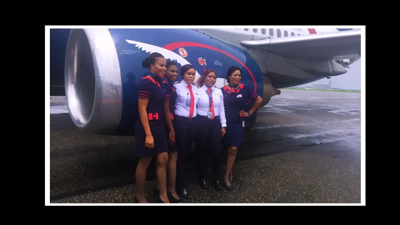 AIR PEACE AIRLINE MADE HISTORY WITH FIRST INDIGENOUS ALL - FEMALE FLIGHT CREW