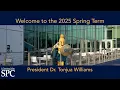 Welcome to Spring 2025 at St Petersburg College