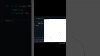 Draw a Decagon through turtle module python program to draw a Decagon