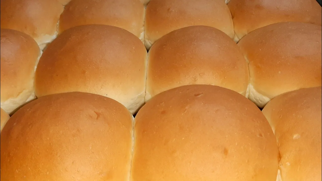 Pão de Hambúrguer | Receita de Padaria. 
