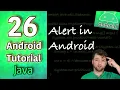 Android App Development Tutorial 26 - Alert in Android