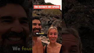🚨Secret Spot Alert 🚨Where is this HOT SPRING?⛵ #sailing  #shorts #seaofcortez #nature