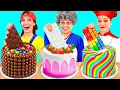 Download Lagu Me vs Grandma Cooking Challenge | Kitchen Hacks and Tricks by 4Teen Challenge
