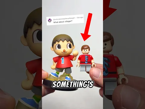 LEGO Villager Has a HUGE Problem… #lego #legos #shorts