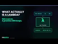What Actually Is A Lambda No Really