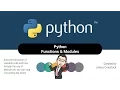 Python - Functions Modules