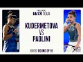 Veronika Kudermetova vs Jasmine Paolini 2025 Ningbo Round of 16 WTA Match Highlights