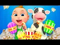 Download Lagu The Muffin Man Song - Colorful Popcorn Version For Children | Super Sumo Nursery Rhymes \u0026 Kid Song