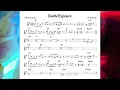 Double Exposure (Herbie Nichols) Backing track + score for Eb alto instruments