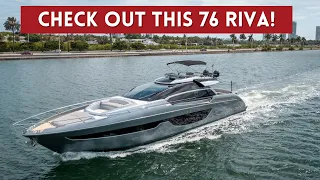 Tour 2017 Riva Perseo 76 “Recreational Use” | Boating Journey