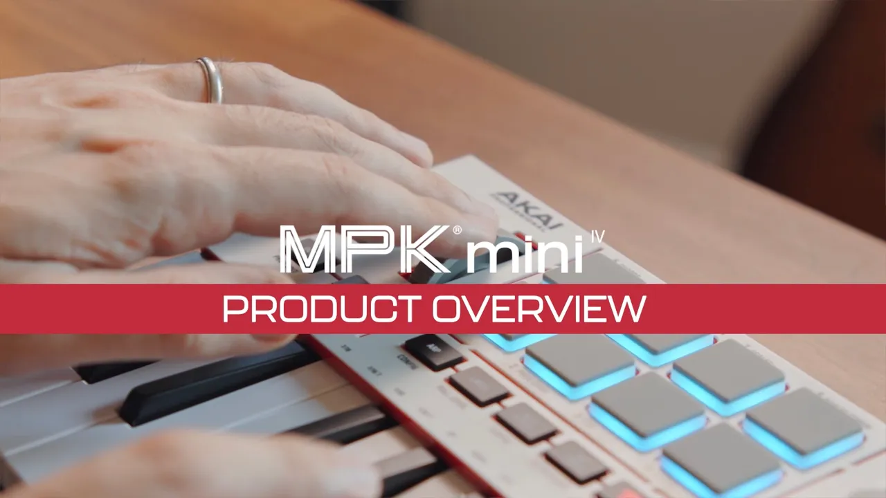 Akai Professional MPK Mini IV Compact MIDI Keyboard Controller