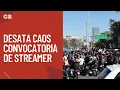 Lagu Desata caos evento de streamer en Monumento a la Revolución