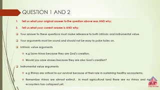 2025 SUS1501 ASSIGNMENT 6 ENVIRONMENTAL ETHICS PART 1 OF 3