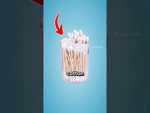 Don’t Use Cotton Swabs! Here’s Why They Can Be Dangerous 😱 #shorts