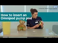 How to insert an Omnipod pump pod