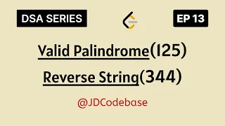 Two Pointer Pattern in JavaScript Valid Palindrome Reverse String DSA Foundations