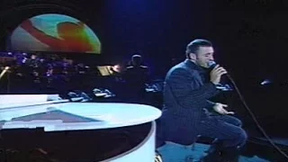 القيصر كاظم الساهر   فرشت رمل البحر   فخامة الاداء و روعة الاحساس   ليالي التلفزيون           دندنها