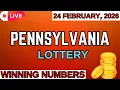 Pennsylvania Day Lottery Results For - 24 Feb 2026