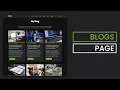 Portfolio Website Series Blog Page Part 7 HTML CSS JS