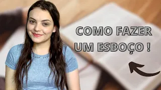 COMO FAZER ESBOÇO PARA PREGAÇÃO   !!